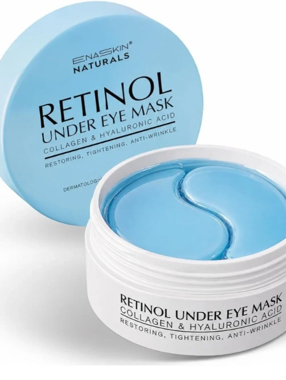 Enaskin Naturals Under Eye Patches for Puffy Eyes & Dark Circles 60 PatchesEac